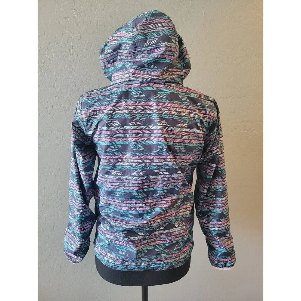 NWOT Columbia Pixel Grabber Reversible Jacket Girl Size M Outer Wear Lightwight - Picture 7 of 12